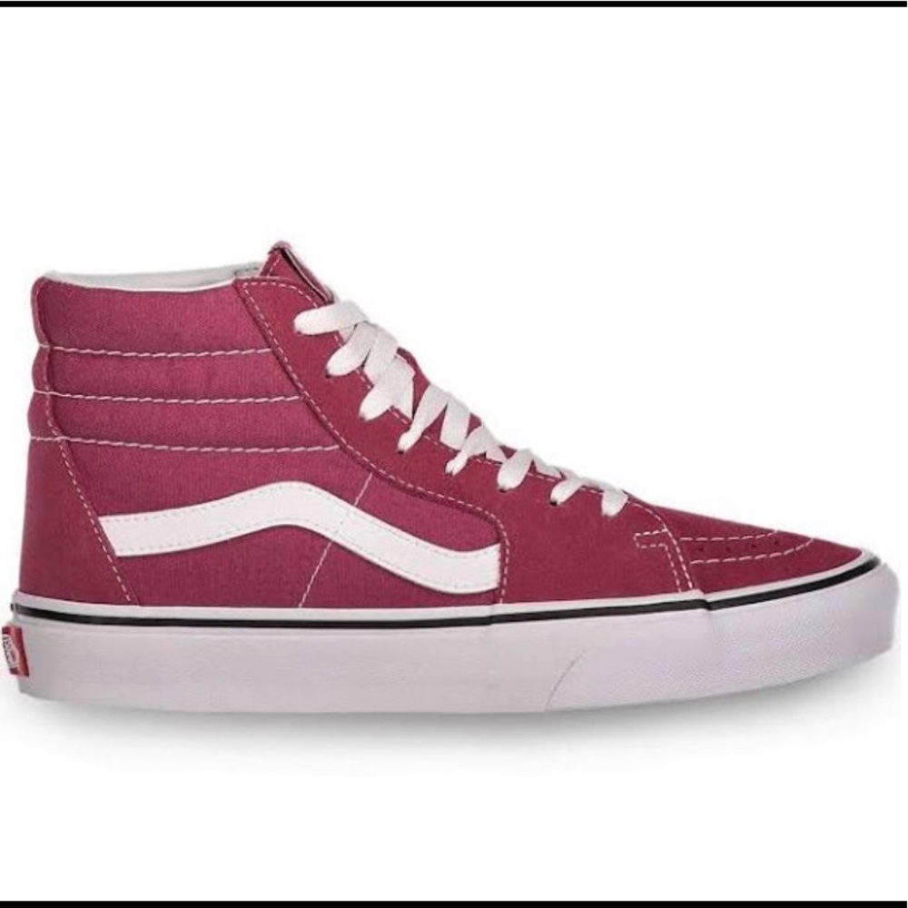 Vans Sk8 Hi Sneaker Rose Skate Shoe NEW